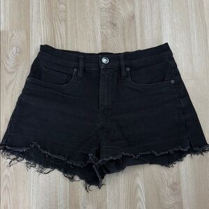 Blank NYC Black Jean Shorts